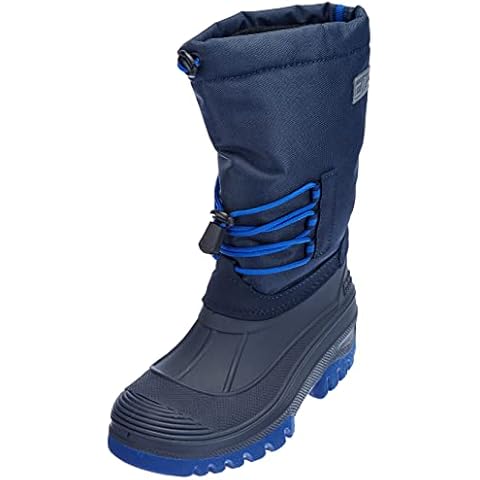 CMP Jungen KIDS AHTO WP SNOW BOOTS, B Blue Royal, 34 EU Cover