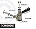Coldbreak Keg Coupler, Sankey 'D' Style (Fits USA Kegs), Stainless Steel Probe, Commercial Grade, 5/16