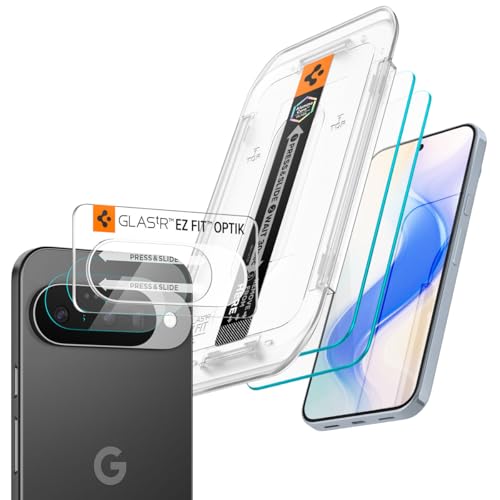 Kit Spigen verre trempé Pixel 10 protection écran et lentille caméra finition premium