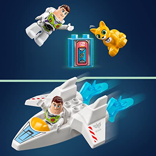 LEGO 10962 Duplo Disney y Pixar Misión Planetaria de Buzz Lightyear, Juguete de Construcción con Nave Espacial, Regalo para Niños de 2 Años o Más