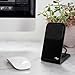 Peak Design Wireless Charging Stand, Black, Qi2 Charging, Grippy Silicone Base, Works with Peak Design Mobile Cases, MagSafe Compatible, for iPhone, Samsung and Google Pixel Phones