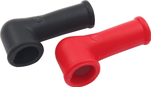 Allstar Performance ALL76154 Black (1) and Red (1)Terminal Cover - Pair by Allstar