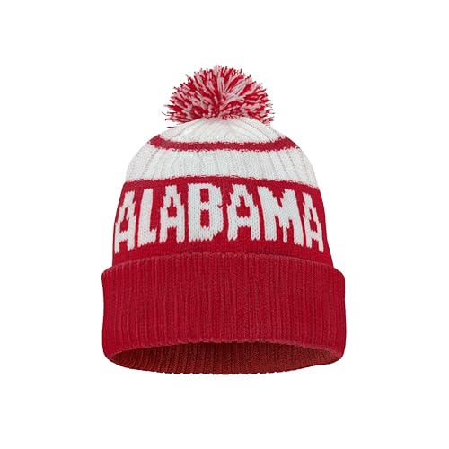 Hoiboo Beanie Knit Hat with Pom Winter Cuffed Cap Sport Fans Gift for Men Women