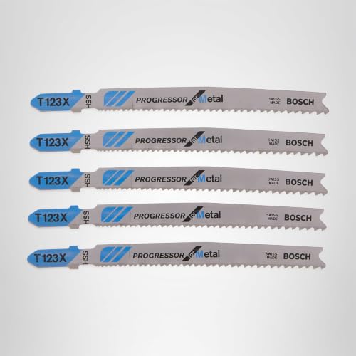 Bosch T123X 10-24 TPI Progressor Metal Blade