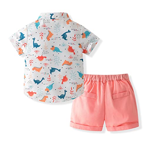 Boys' Suits Gentleman's Tie Pants Set, Kids Formal Dress Shirt for Toddler Wedding Outfits2