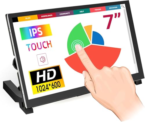 Amazon.co.jp: ELECROW 7インチ タッチスクリーンモニター Raspberry