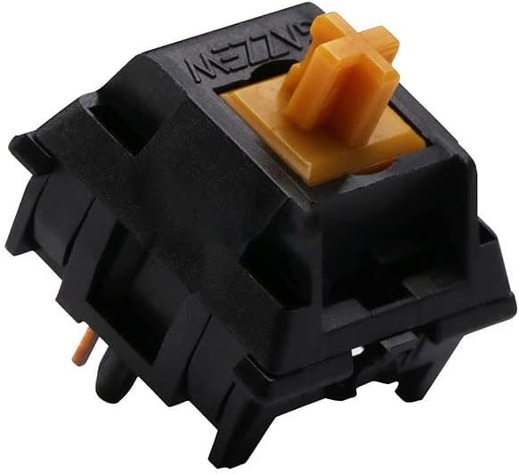 Gazzew Boba Black U4 / U4T Switch, 5Pin Silent/Thocky Tactile Switches