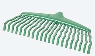 270 - Rastrillo de hojas (27 cm), color verde