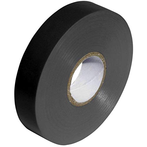 Black PVC Electrical Insulation Tape Roll - 33m x 19mm x1