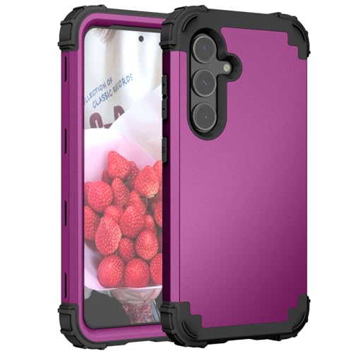 Coque Samsung Galaxy S24 Plus Asuwish violet foncé antichoc