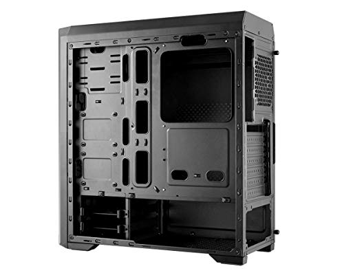 Gabinete Cougar MX350 RGB Mid Tower para PC Gaming con panel frontal y lateral de vidrio templado, compatible con Mini ITX, Micro ATX y ATX, ventiladores ARGB 120mm preinstalados, gestión de cables - Negro miniatura 5