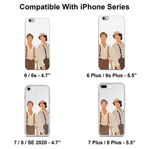Damon And Stefan 1864 Phone Case Compatible With Iphone 14 13 12 11 X Xs Xr 8 7 6 6S Plus Pro Max Galaxy Note S9 S10 S20 Ultra Plus Transparent #TOP2