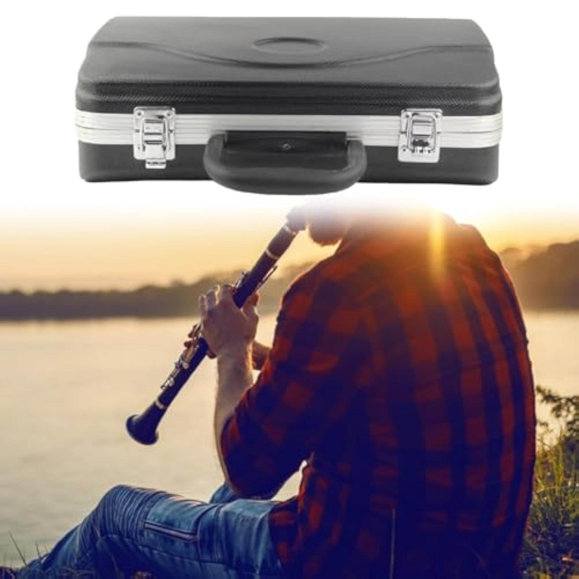 Clarinet Carry Case Professional Hard Shell Box