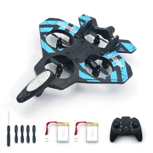 DvEBpWi Remote Control Airplane Rc Plane for Kids 6-12 Rc Airplane Toys with Easy Remote Durable Rc Planes for Beginners for Both Boys and Girls (Blue)