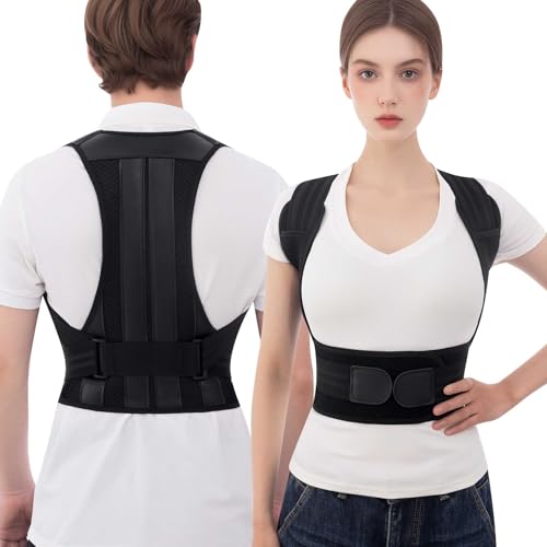 Ycctvar Back Brace Posture Corrector for Women And Men Support Straightener Scoliosis Upper Highest...