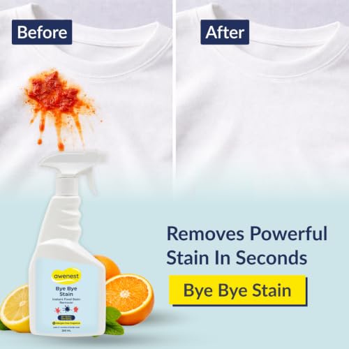 Image of awenest Bye Bye Food Stain | Instant Food Stain Remover Spray - 250 ml