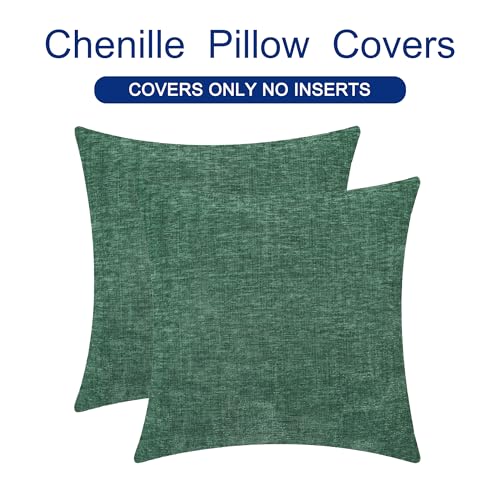 image for CaliTime Throw Pillow Covers Decorative 26 X 26 Inches Pack of 2 Cozy 