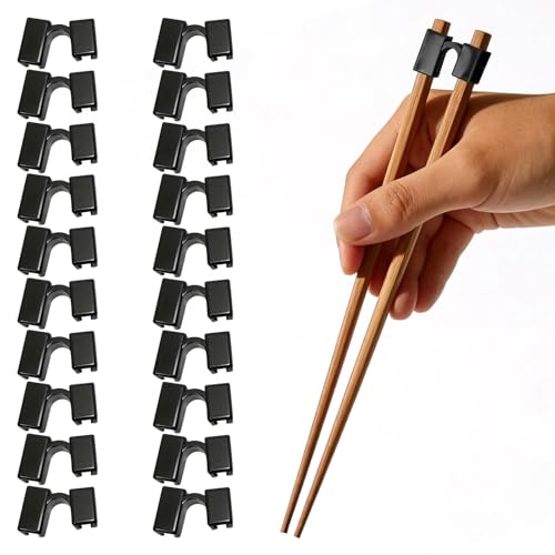 Baguettes Chinoises pour Débutants, 20 pièces Baguette Enfant, Bagu ette Chinoise Enfant, Bague ttes Chino ses, pour la pratique, convient aux adultes, aux...
