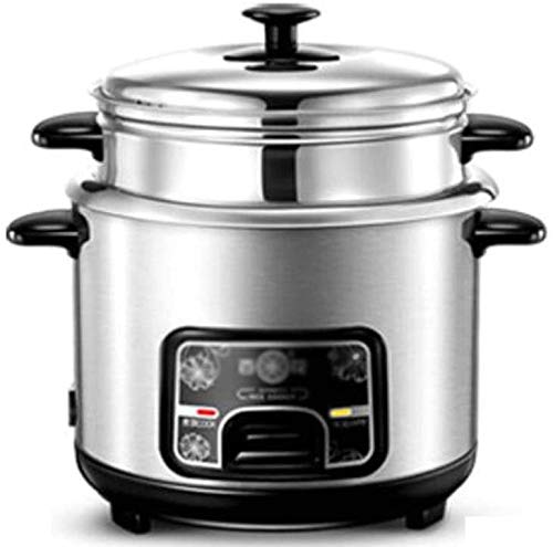 Double-Layer-304 Edelstahl-Reiskocher altmodischer Suppentopf Haushalt Reiskocher Topf Kochen kann in Küchen, Hotels und Restaurants verwendet