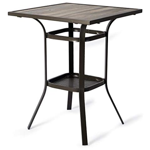 Kozyard Isabella 28-Inch Patio Bar Height Table Cover
