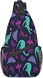 Lsjuee Deer-Grass Forest Nature Sling Bag Crossbody Sling Mochila Hombro Cofre Bolsa Viaje Senderismo Mochila para Mujeres Hombres Deportes al aire libre