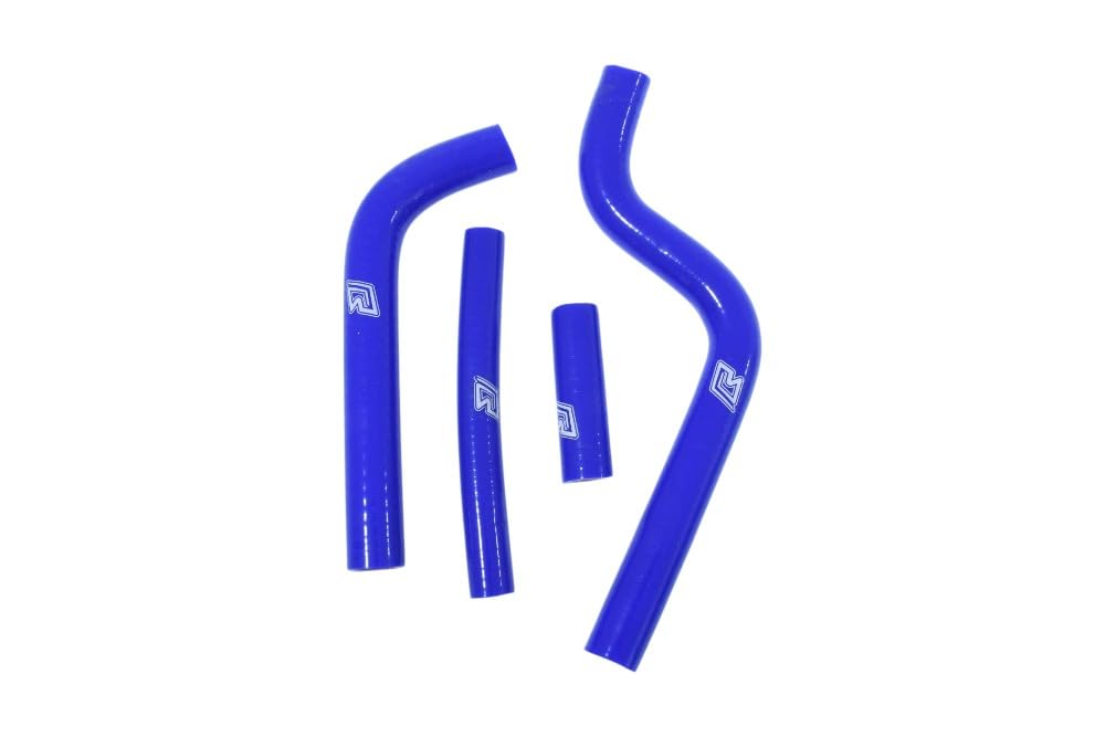 avdb-moto Kit Tuyaux/Durites de Radiateur compatible avec YAMAHA YZ 125 / YZ125 1996-2001 (Bleu)