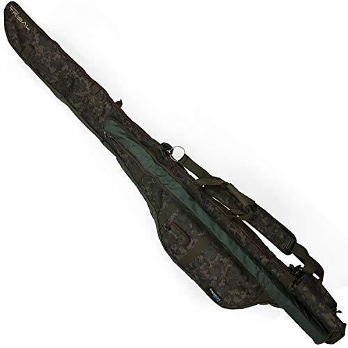 SHIMANO Tribal, Funda de caña de Pescar, 3 cañas de Pescar, 12ft, 202x32x25cm, SHTTG07