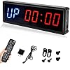 LED Interval Timer Count Down/Up Clock Stopwatch with Remote for Home Gym Fitness