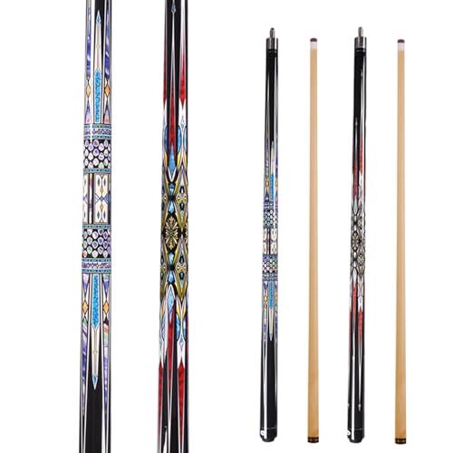 Tiekerbilir Canadian Maple Pool Cue Stick,t (Model A(19oz)(20oz))