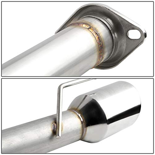 Dna Motoring Cbe-Fm96Gtv8 Stainless Steel Cat Back Exhaust System [Compatible With 96-04 Ford Mustang Gt V8] #TOP3