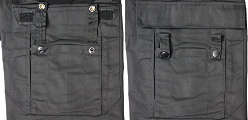 ARMYU Navy Blue Uniform 9 Pocket Cargo Work Pants + Pin - 4XL (54W x 32L)
