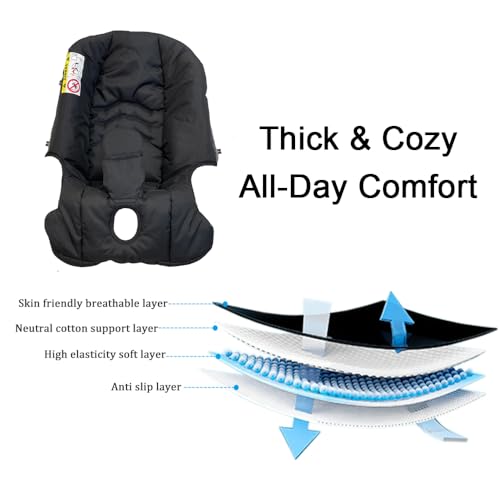 image for Feliliber Stroller Replacement Seat Cushion Compatible with Doona Car 