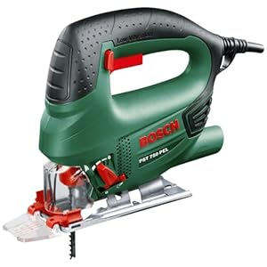 Bosch Stichsäge PST 750 PE (530 Watt; Schnitttiefe: 75 mm in Holz, 5 mm in Stahl, 12 mm in Aluminium)