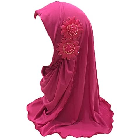 JDYaoYing Floral Hijab for Girls Cover