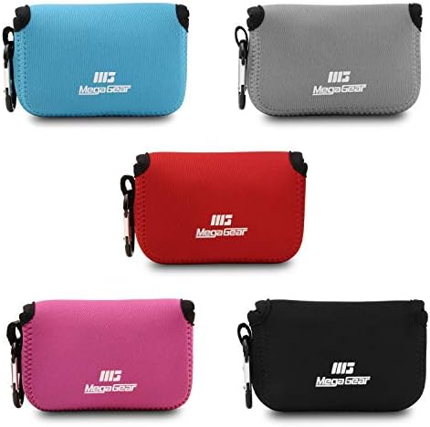 MegaGear Ultra Light Neoprene Camera Case compatible with Nikon Coolpix W150, W100, S33