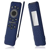 AKSHFETH Silicone Cover for Samsung BN59-01480A Solar Remote Control 2025, Compatible with TM2560E TM2360E BN59-01432A BN59-01455A Remote Protective Case Cover (Dark Blue)
