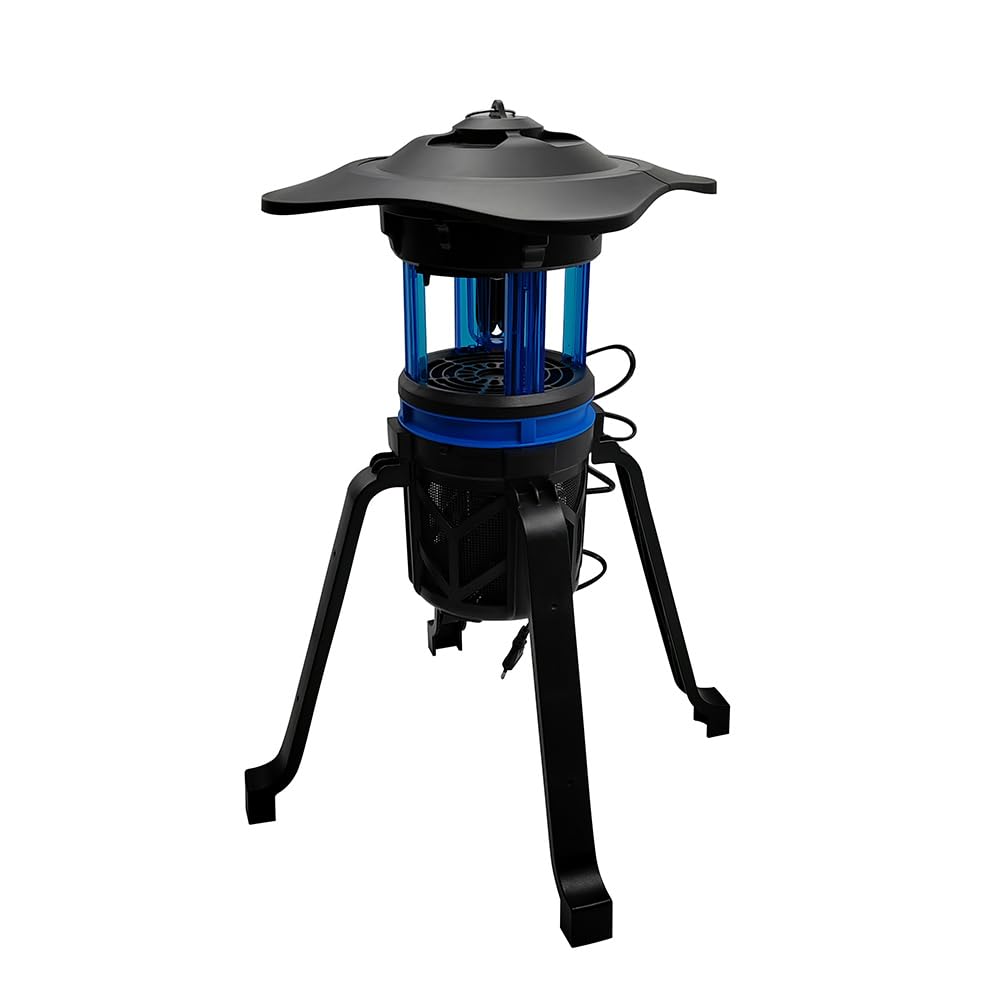 TERRE JARDIN Lampe piège à moustiques et Insectes Volants LED Bleue 50 m²