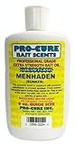 Pro-Cure Stabilized Menhaden Bait Oil, 8 Ounce, yellow