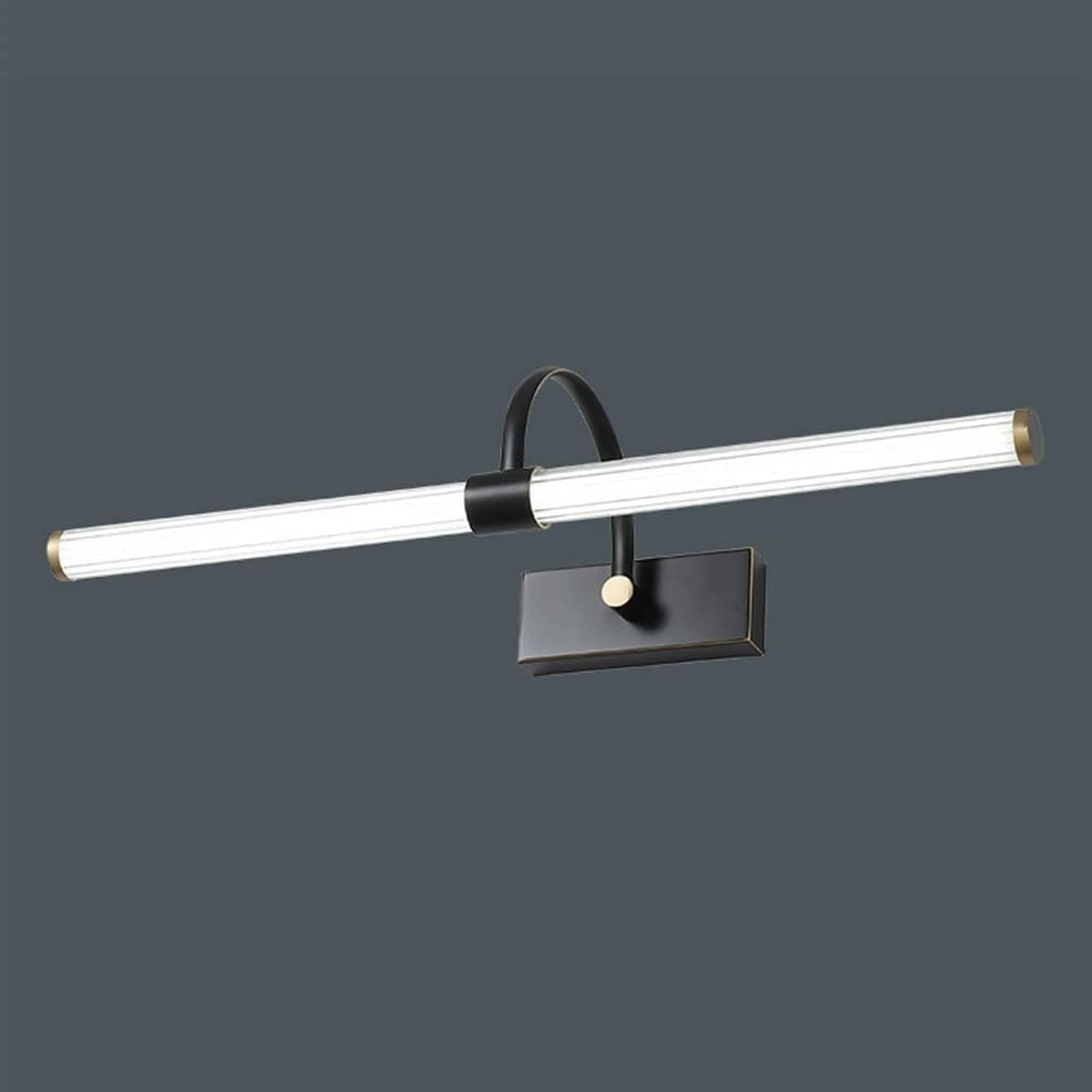 Applique murale LED pour salle de bain avec abat-jour acrylique et lampe d'escalier