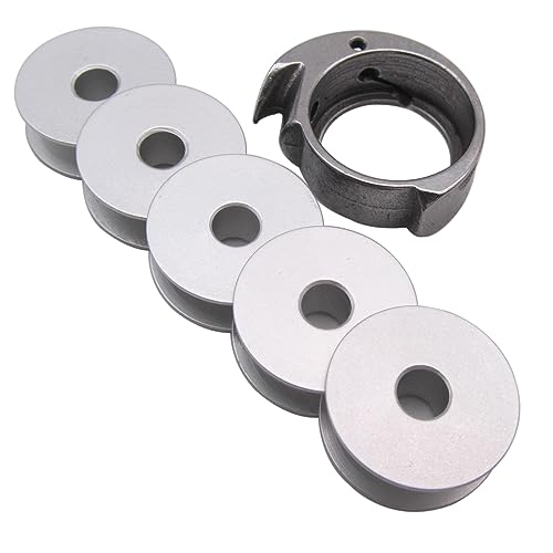 ckpsms Brand - Shuttle Hook#8603& BOBBINS#8604 Compatible with Singer 29-1, 29K71, 29K73, 29K171, 29U171A,29U173A (8603 1PCS+8604 5PCS)