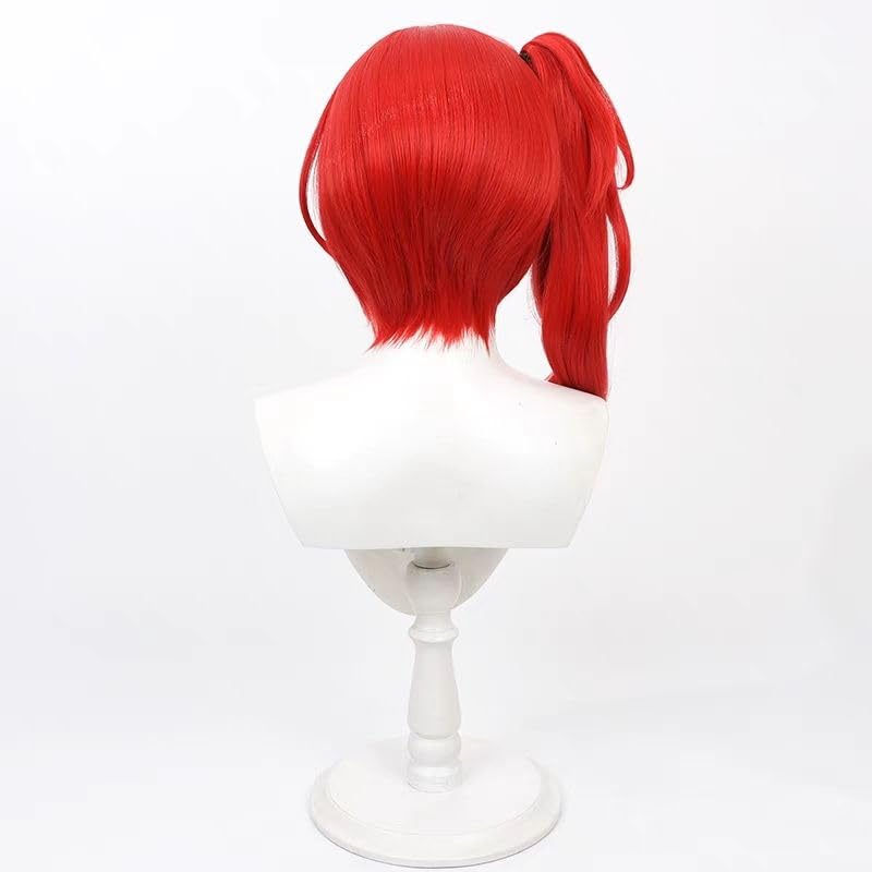 Priestess Fiona Gilman Cosplay Wig Heat Resistant Synthetic Wigs for Halloween Costume Party Role Play+Wig Cap