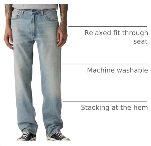 Image of Levi's Men's 555 Relaxed Straight Fit Jean