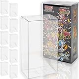 EYESRAIL Boxx Guardian ポケモンカード用 BOX ローダー UVカット 国内製造 コレクション 透明 保管ケース (スリムハーフBOX, 【10個】)