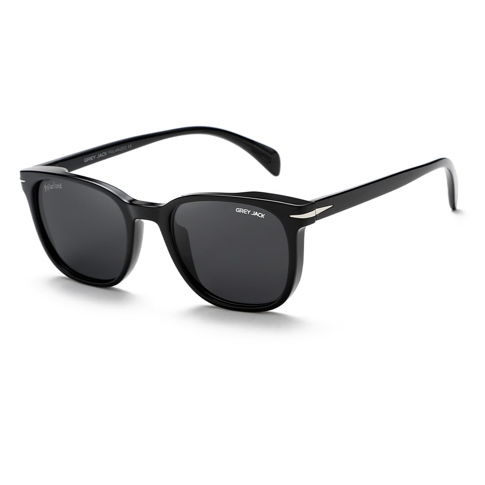 Square Polarized Sunglasses for Men Women.TR90 Material Full Rim Eyewear for UV Protection 3301-image-33