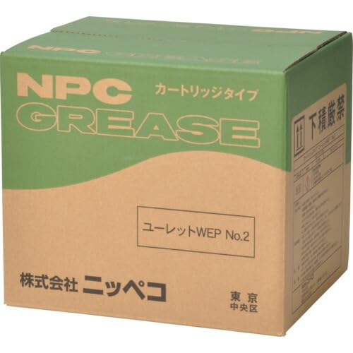 ニッペコ(Nippeko) 耐熱・耐荷重ウレアグリース ユーレットWEP No.2 20本入り 18812080WEP