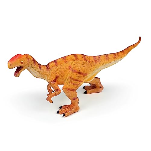 Recur 12.2" Dinosaur Toys Monolophosaurus Jurassic - Hand-Painted Figurine Realistic Dinosaur Model, Soft Pvc Safe Odorless Toy For Boy&Girls Children’s Gift Ages 3-12 #TOP2
