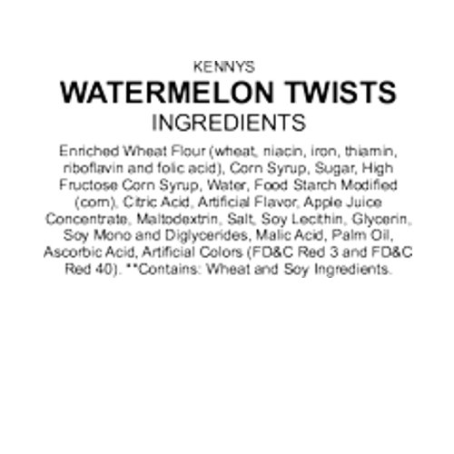 Kenny's Watermelon Twist Licorice 2 Lbs #TOP2