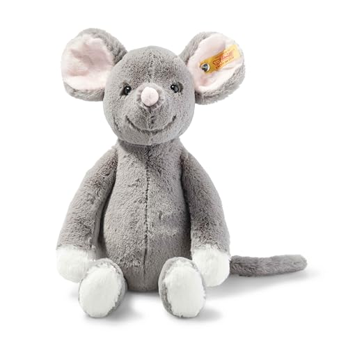 Hansa Plüschmaus – Grau, 9 Cm – Realistisches Stofftier – Detailliert & Waschbar – Nach EN71 Sicher – Kleines Kuscheltier Für Sammler & Kinder – Ideal Als Deko Oder Geschenk