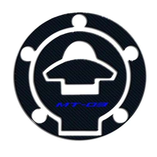 Protector tanque moto Yamaha MT 03 YZF R125 resina antiarañazos espina pescado azul