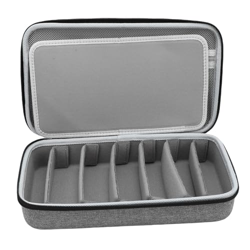 Étui de rangement pour lunettes de soleil de voyage rigide pour 7 paires